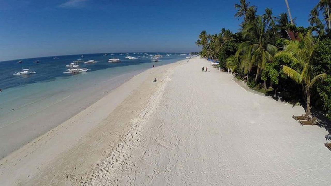 Traville Huts Palm Beach Inn Panglao Exterior foto